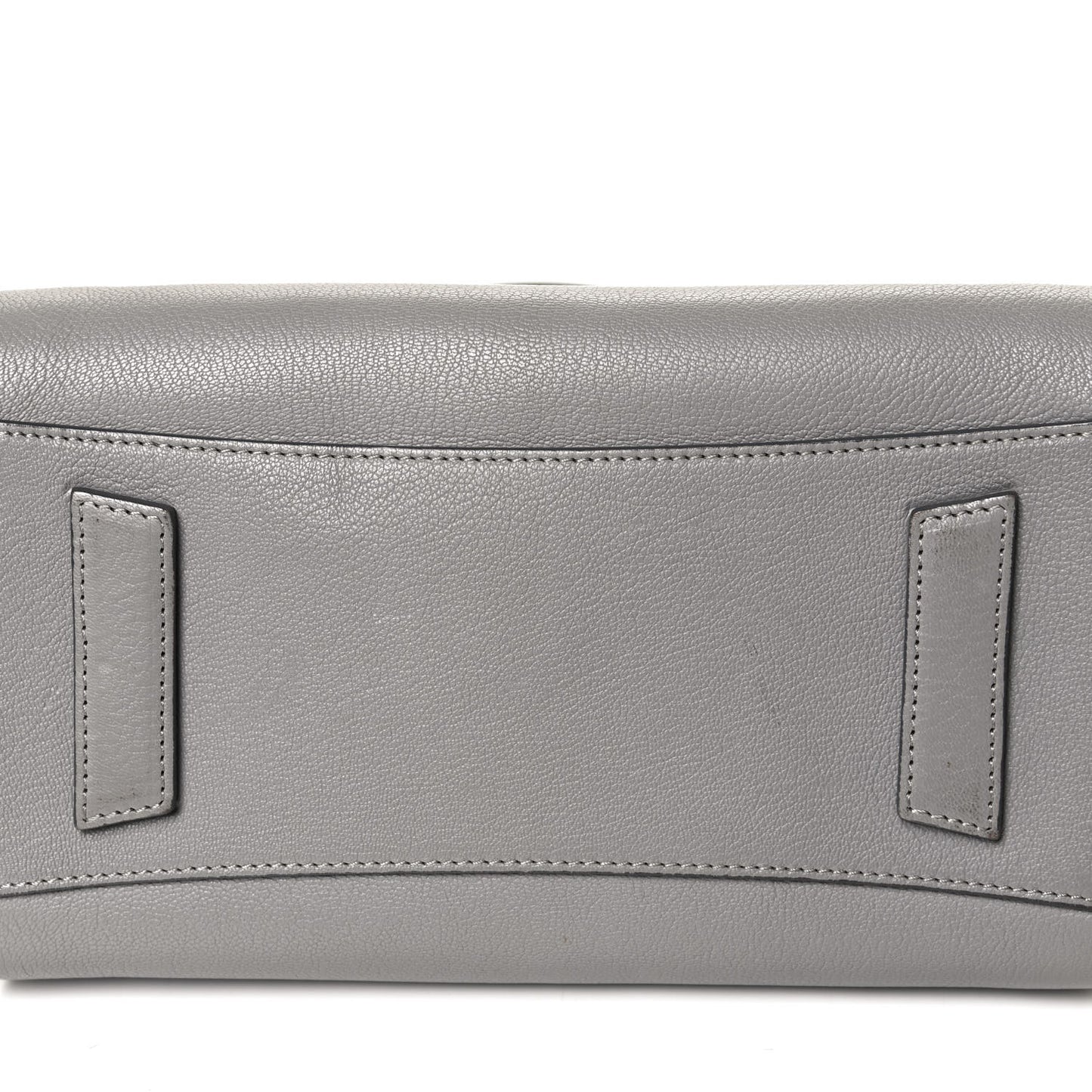 Sugar Goatskin Small Antigona Pearl Grey