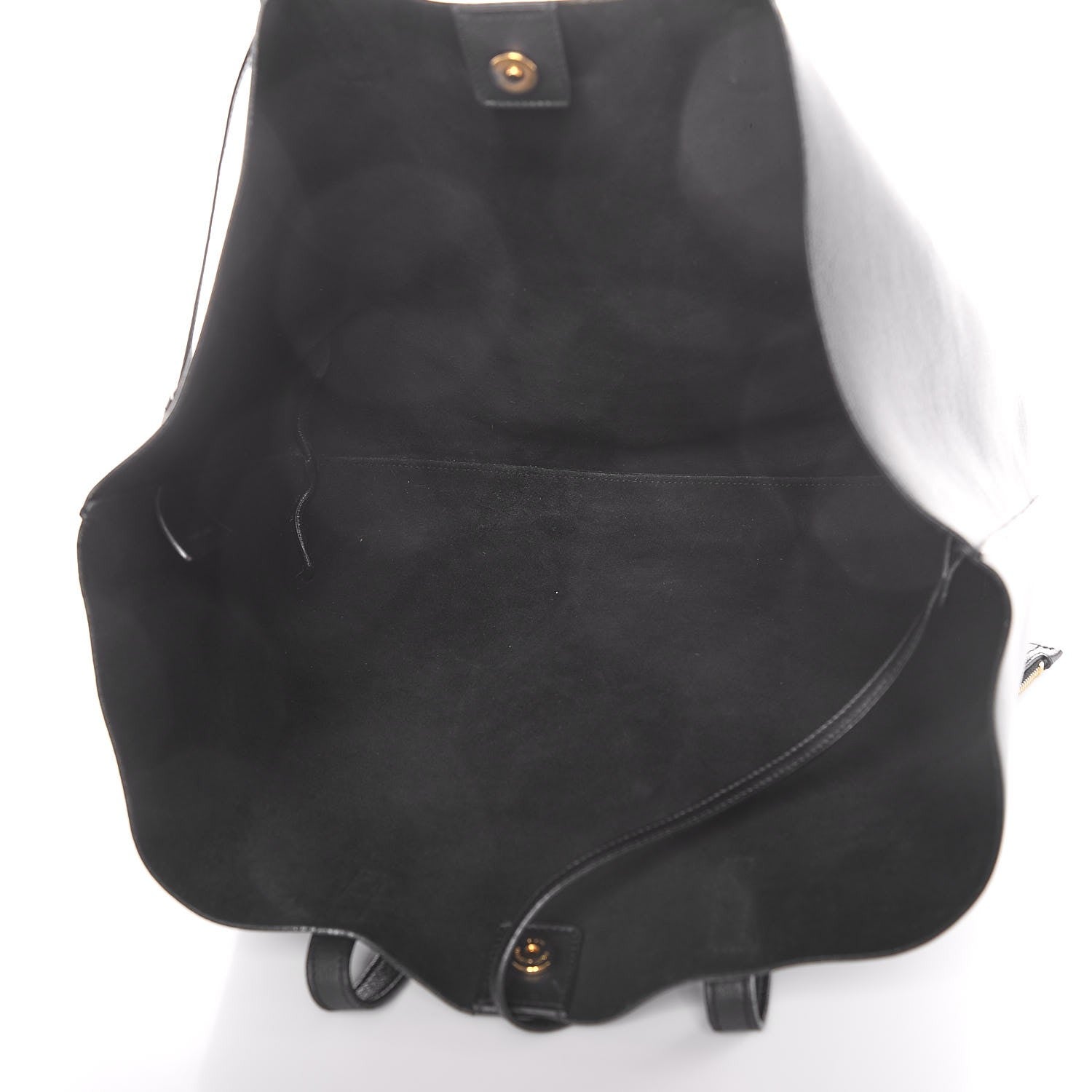 Saint Laurent Calfskin Large Shopping Tote Black 6 of 12