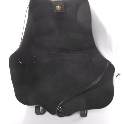Saint Laurent Calfskin Large Shopping Tote Black 6 of 12