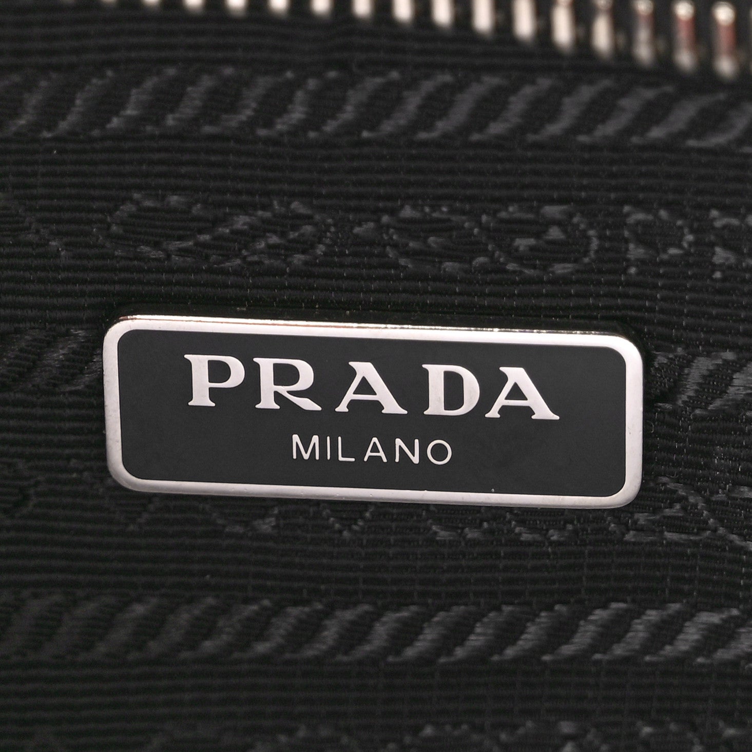 Prada Tessuto Nylon Saffiano Mini Re-Edition 2005 Bag Black 6 of 10