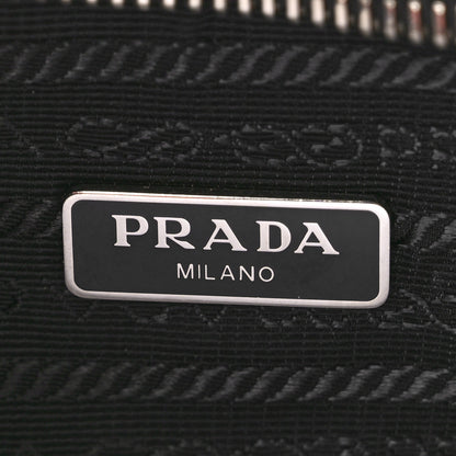 Prada Tessuto Nylon Saffiano Mini Re-Edition 2005 Bag Black 6 of 10