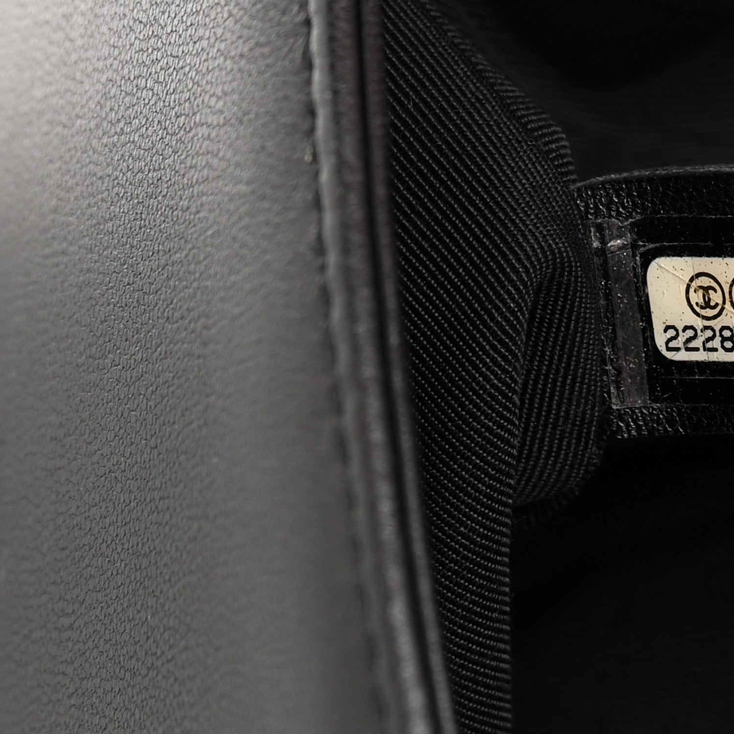 Chanel Lambskin Quilted Medium Boy Flap Black 7 of 15