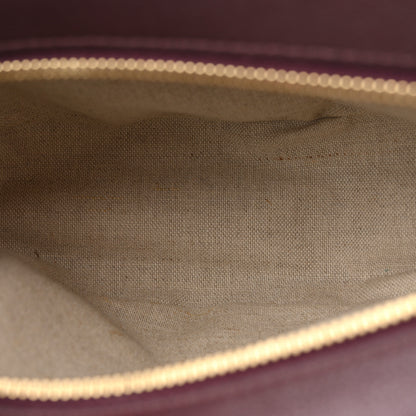 Mansur Gavriel Soft Calfskin Moon Sling Bag Plum 5 of 11