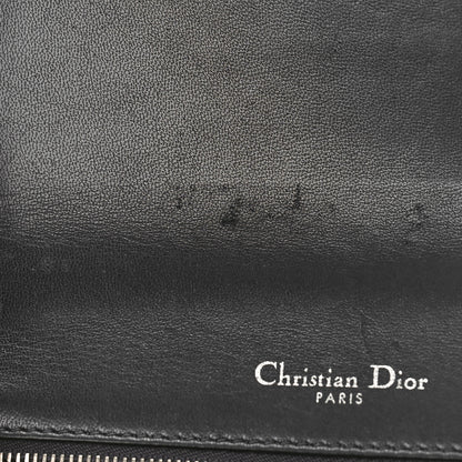 Christian Dior Metallic Patent Micro-Cannage Small Diorama Flap Bag Silver 10 of 14