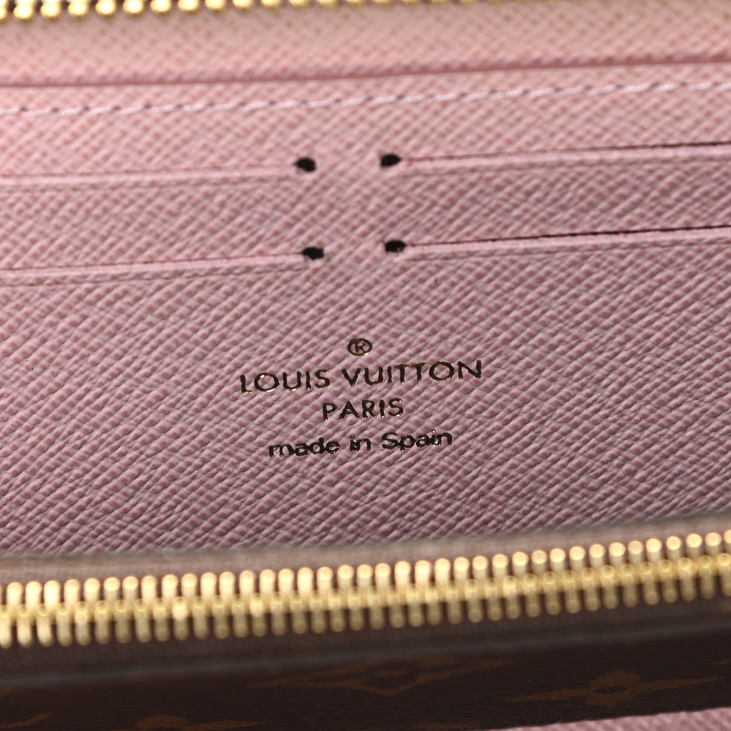 Louis Vuitton Monogram Clemence Wallet Rose Ballerine 5 of 7