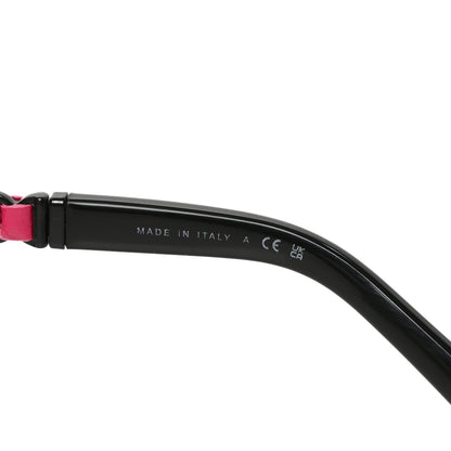Chanel Metal Calfskin Round Chain Sunglasses 4265-Q Black Pink 6 of 7