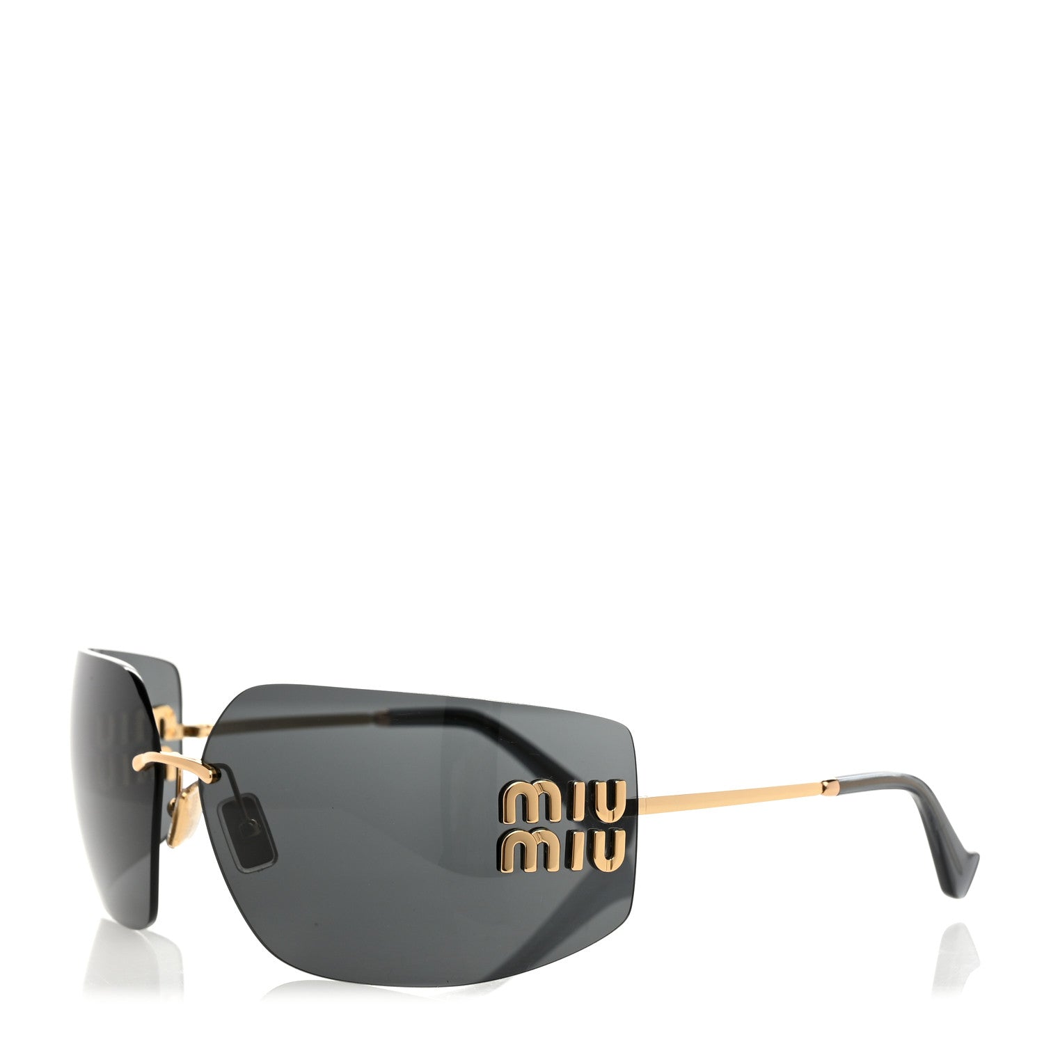 Miu Miu Metal Runway Sunglasses SMU54Y Slate Grey 1 of 8