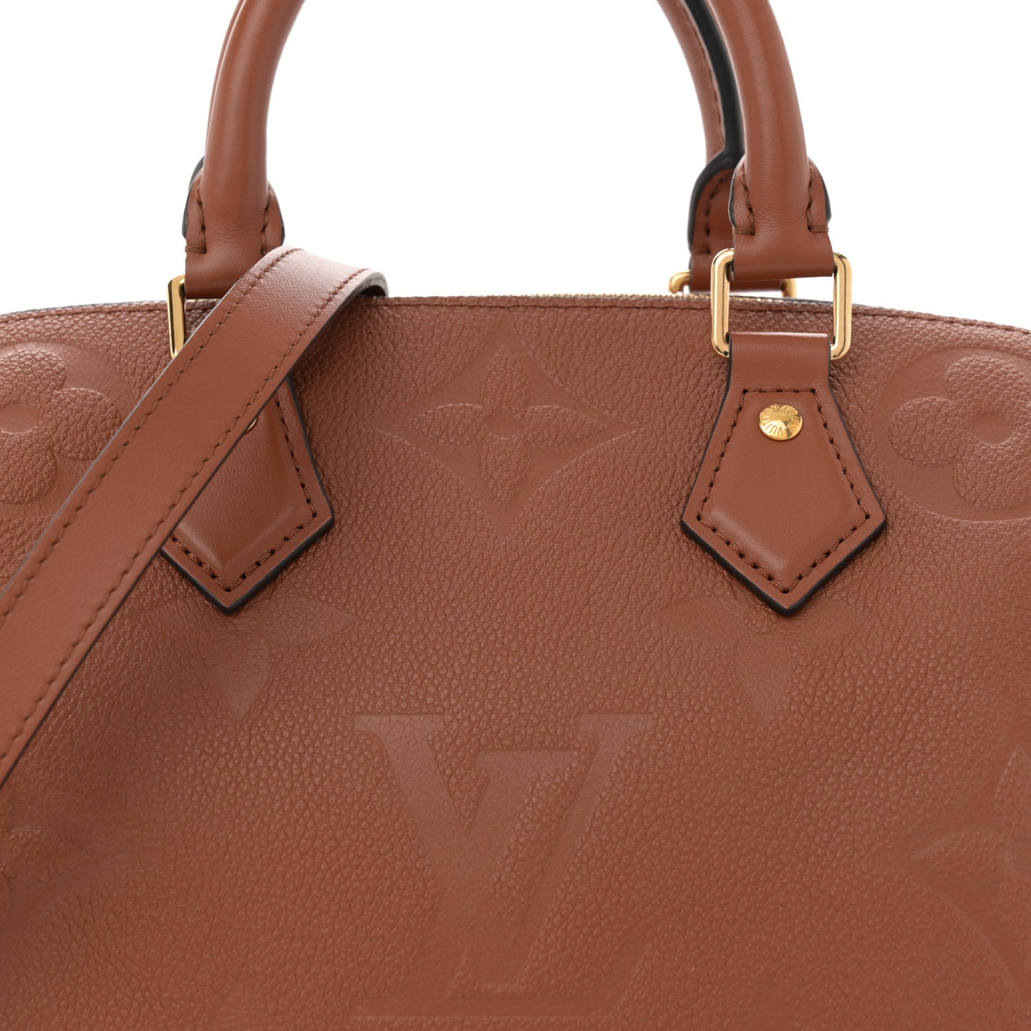 Empreinte Monogram Giant Speedy Bandouliere 25 Cognac