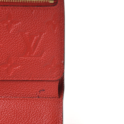 Louis Vuitton Empreinte Compact Curieuse Wallet Cherry 9 of 11