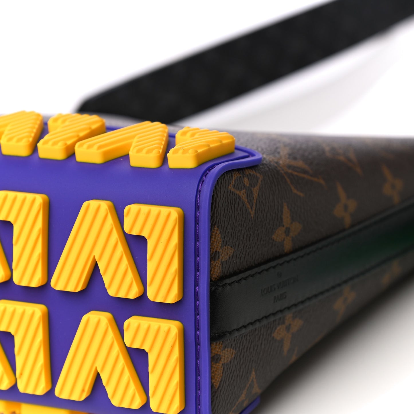 Monogram LV Rubber Cruiser Messenger Multicolor