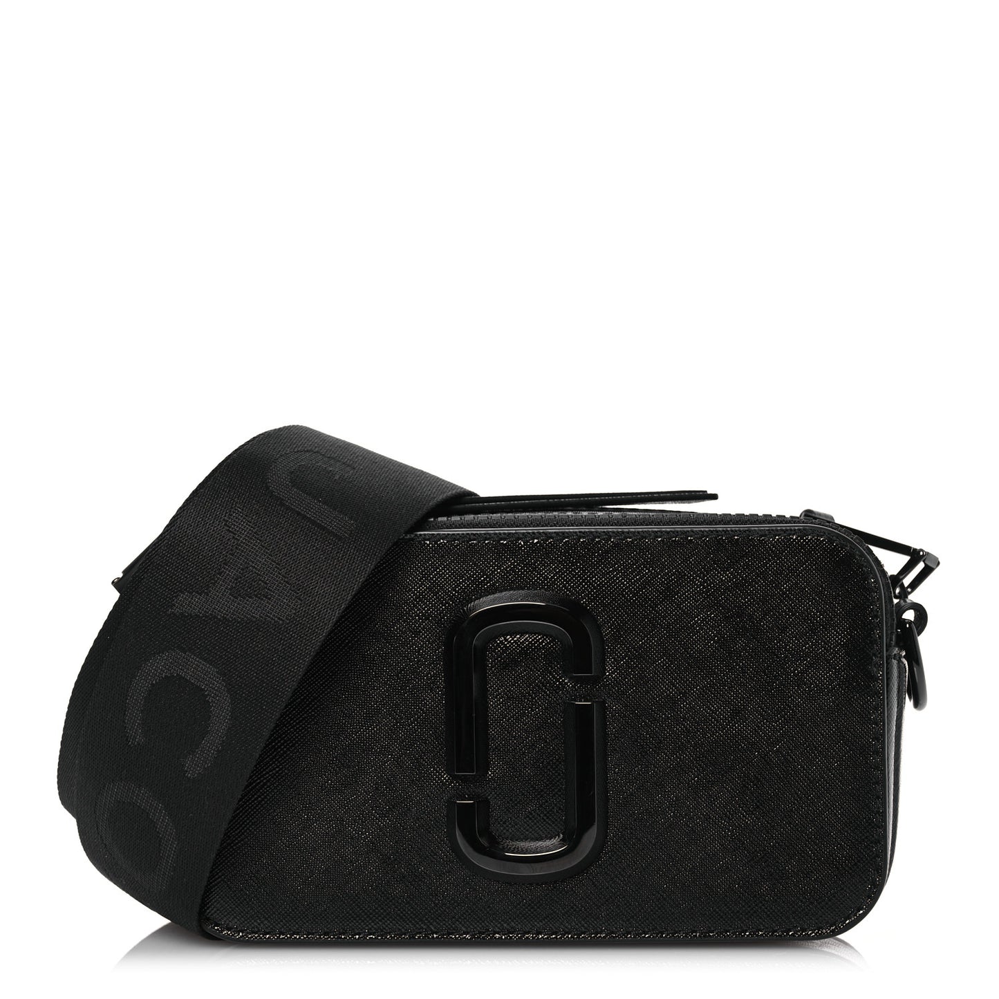 Saffiano Snapshot Camera Bag Black