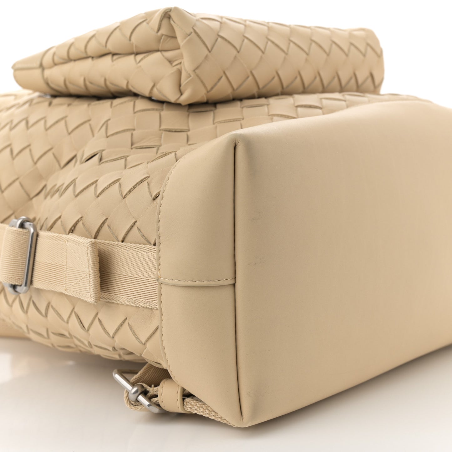 Calfskin Intrecciato Hydrology Backpack Porridge