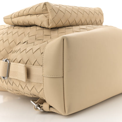 Bottega Veneta Calfskin Intrecciato Hydrology Backpack Porridge 9 of 13