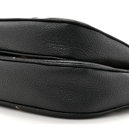 Louis Vuitton Empreinte Monogram Giant Multi Pochette Accessories Black Beige 9 of 14