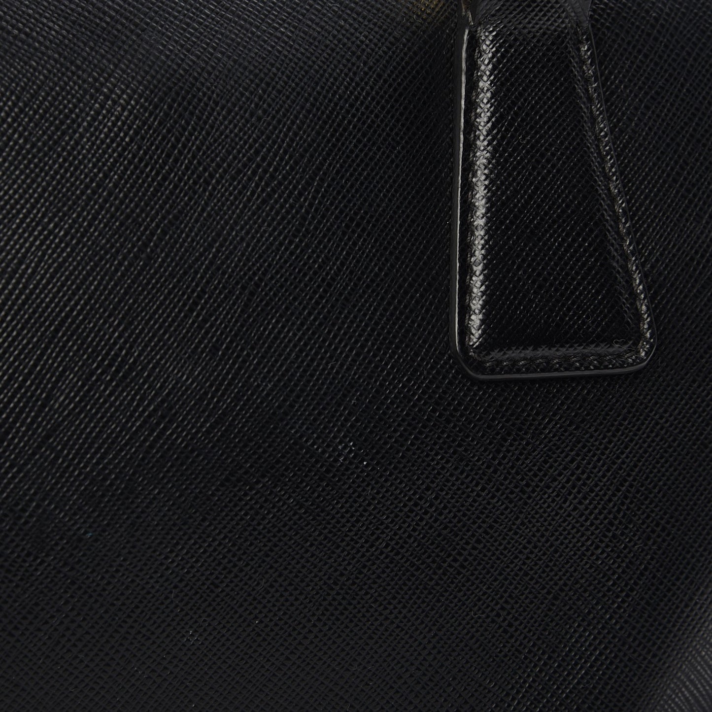 Saffiano Lux Bowler Black