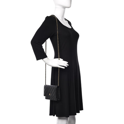 Chanel Caviar Quilted Wallet On Chain WOC Black 2 of 11