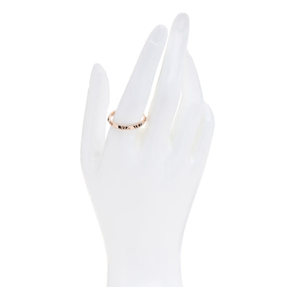 Tiffany 18K Rose Gold Atlas X Closed Narrow Ring 62 10 2 of 4