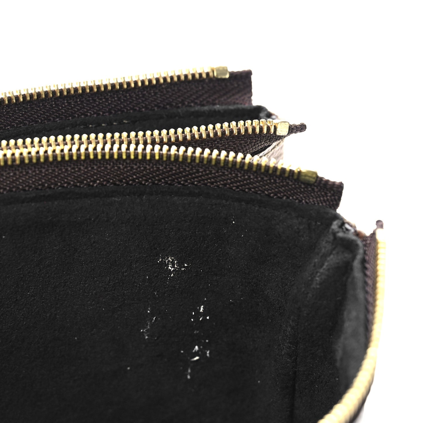 Reverse Monogram Giant Double Zip Pochette