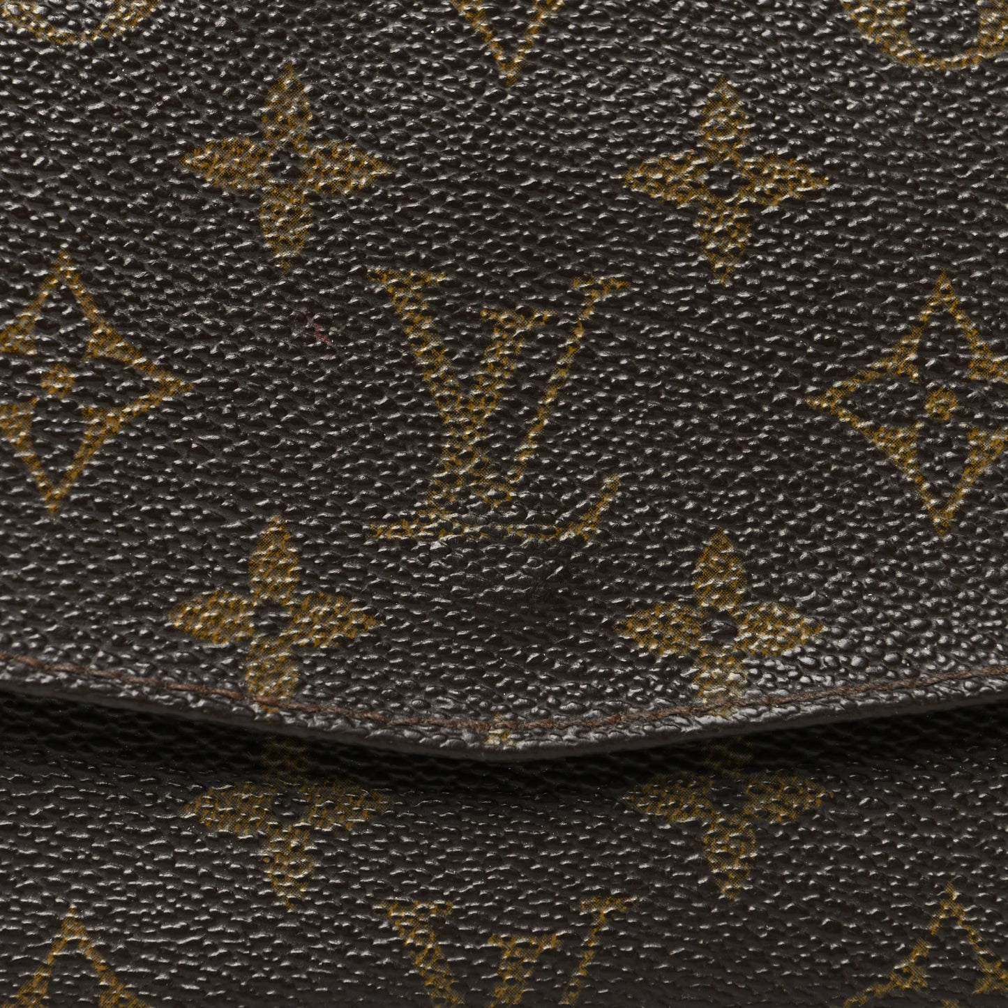 Monogram Flap Wallet