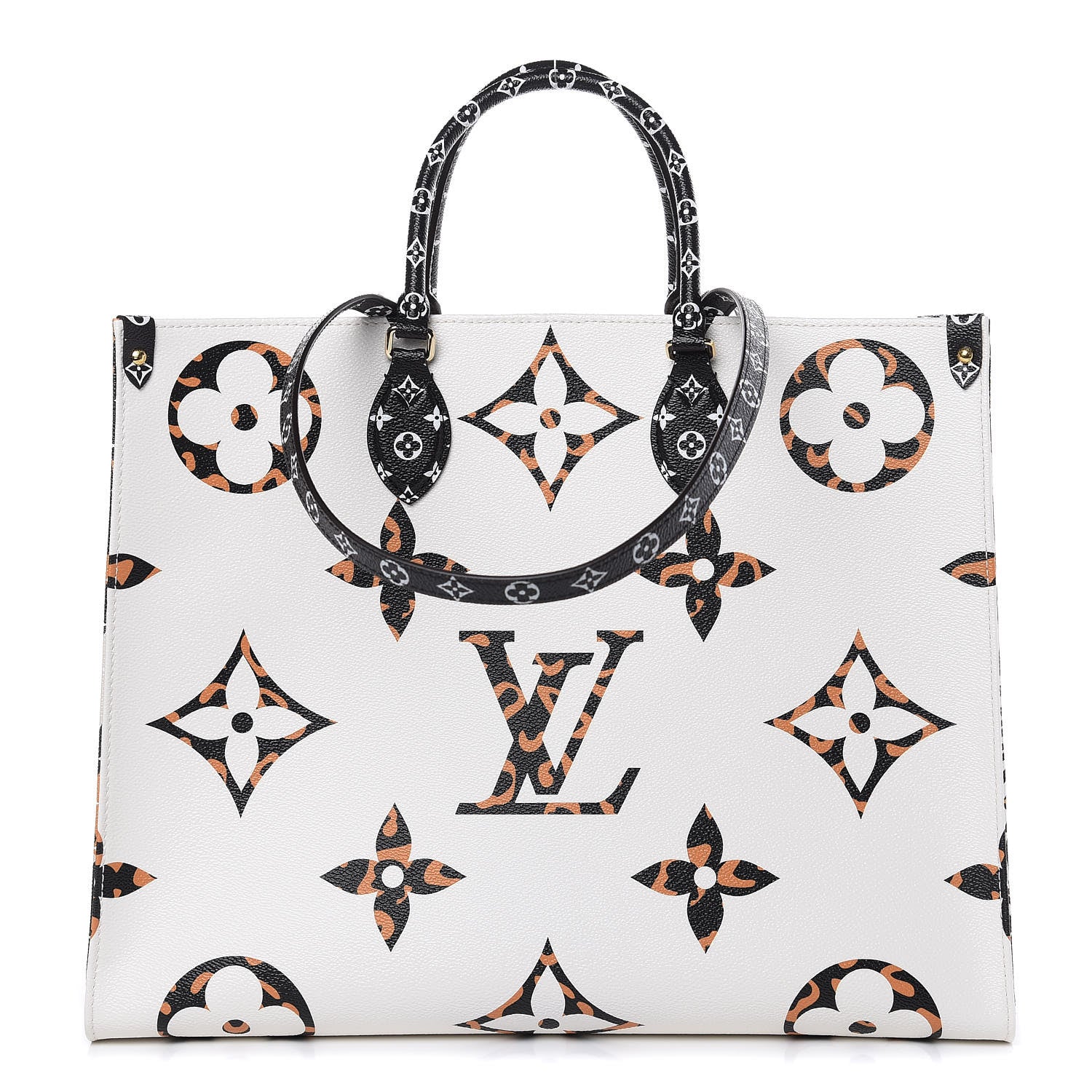Louis Vuitton Monogram Giant Jungle Onthego GM Ivory 1 of 11