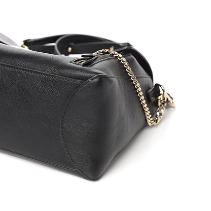 Chloe Calfskin Medium Faye Day Shoulder Bag Black 8 of 10