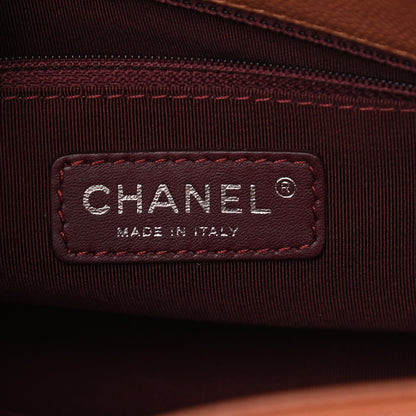 Chanel Caviar Quilted Small Casual Riviera Zip Shoulder Bag Brown 6 of 14