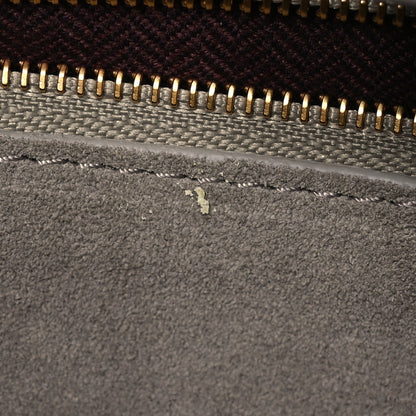 Mulberry Heavy Grain Small Iris Tote Solid Grey 12 of 13