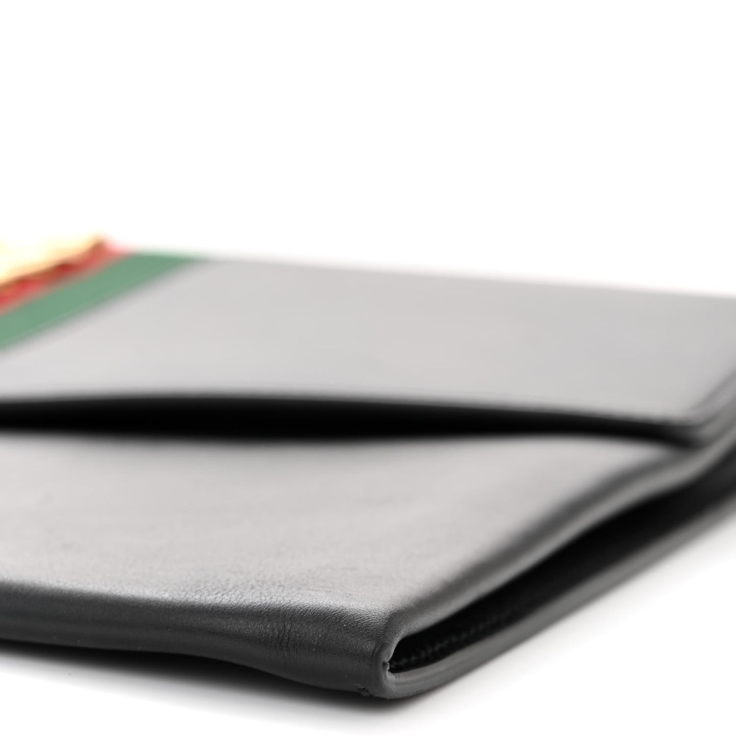 Calfskin Maxi Sylvie Clutch Black