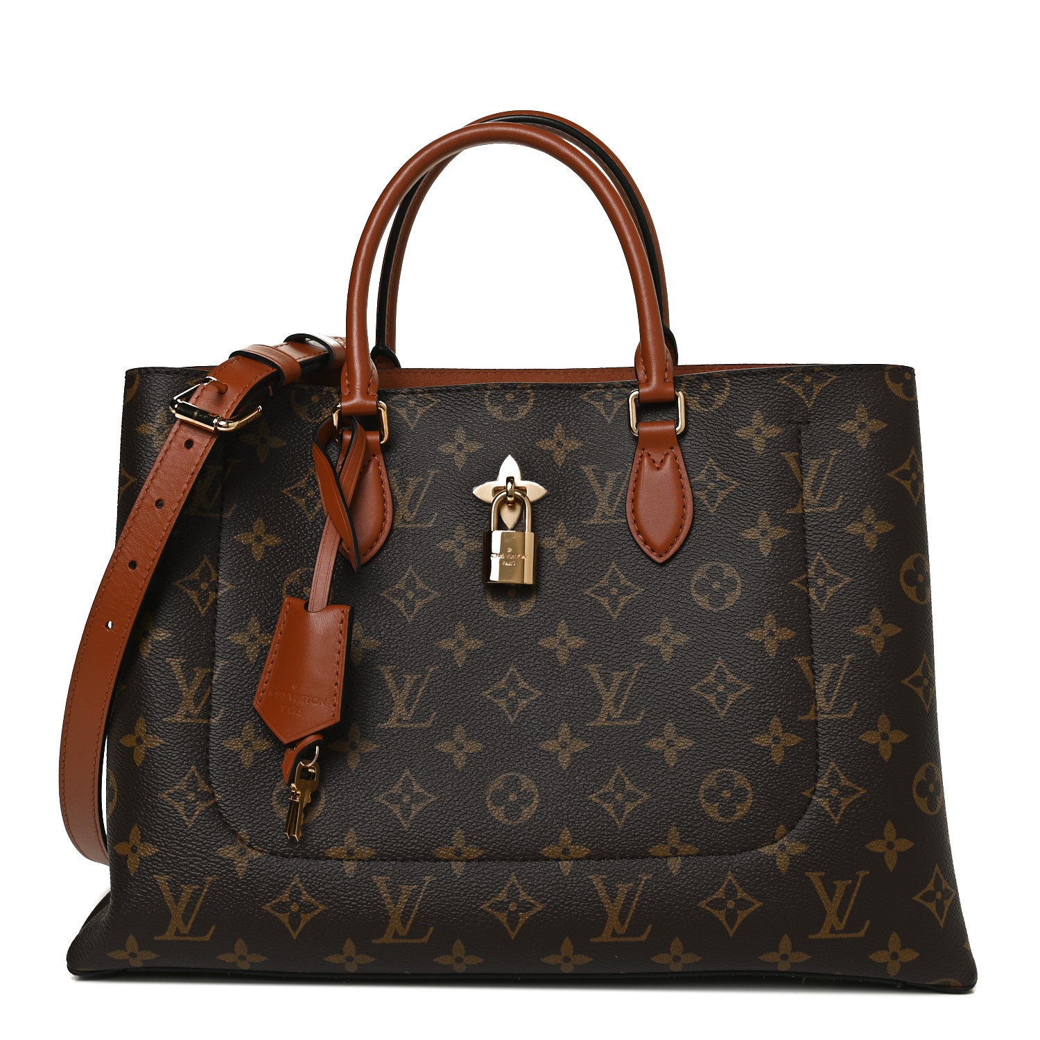 Louis Vuitton Monogram Flower Tote Caramel 1 of 13