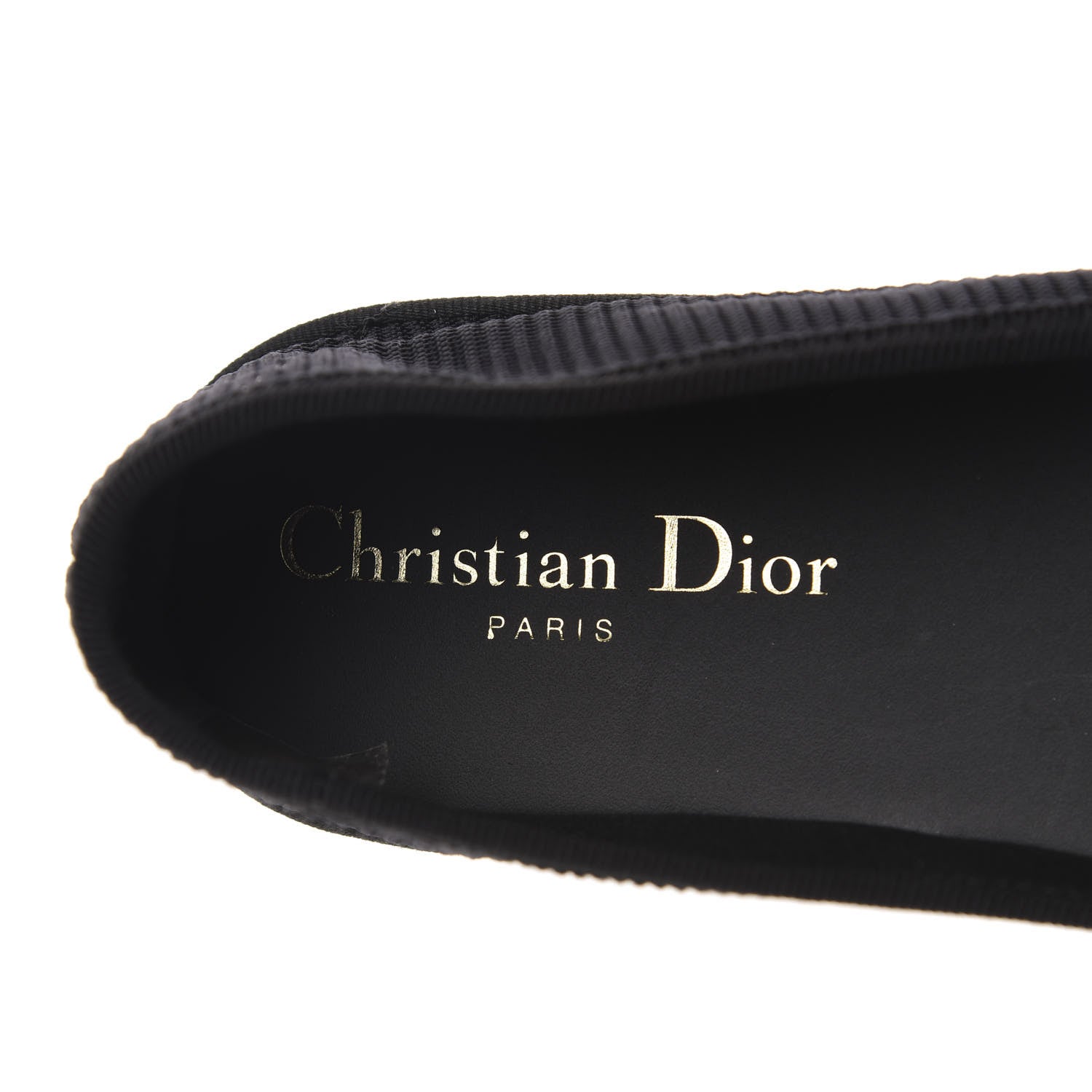 Christian Dior Technical Canvas J'adior Flats 36 Black 8 of 9