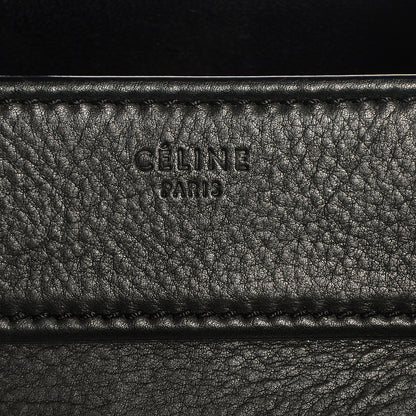 Celine Supple Calfskin Medium Phantom Luggage Black 10 of 10