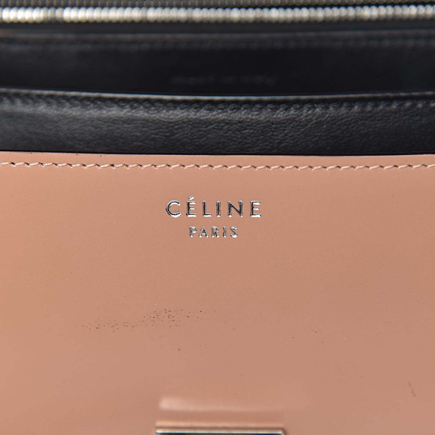 Spazzolato Calfskin Medium Classic Box Flap Bag Nude