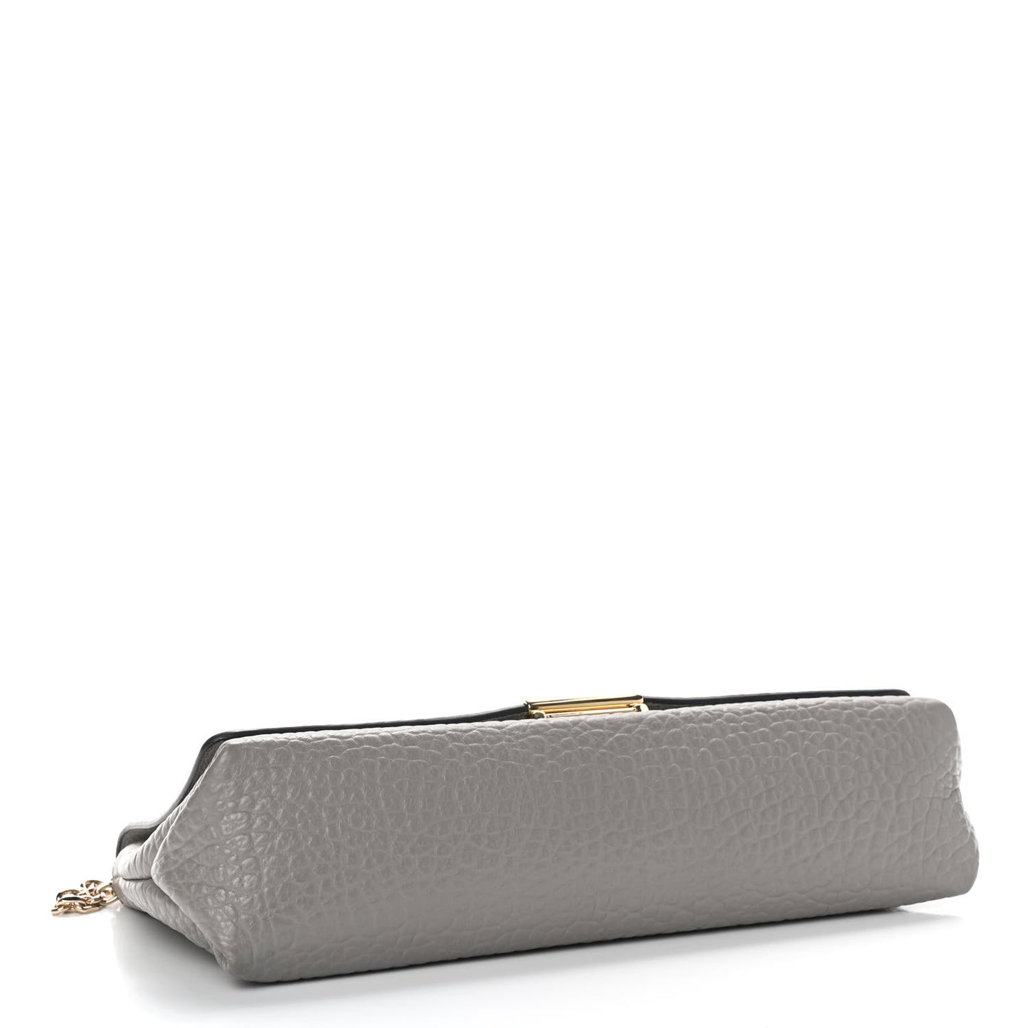 Signature Grain Medium Mildenhall Crossbody Bag Pale Grey