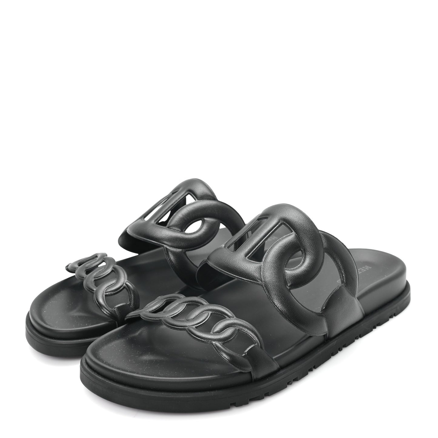 Nappa Extra Sandals 38 Black