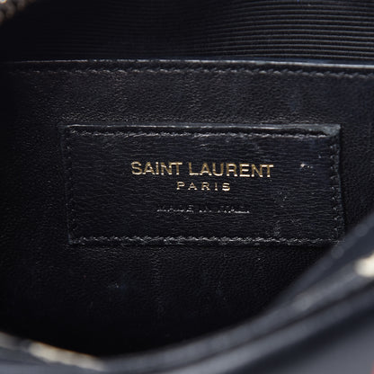Saint Laurent Calfskin Lipstick Print Small Monogram Camera Bag Black 6 of 9
