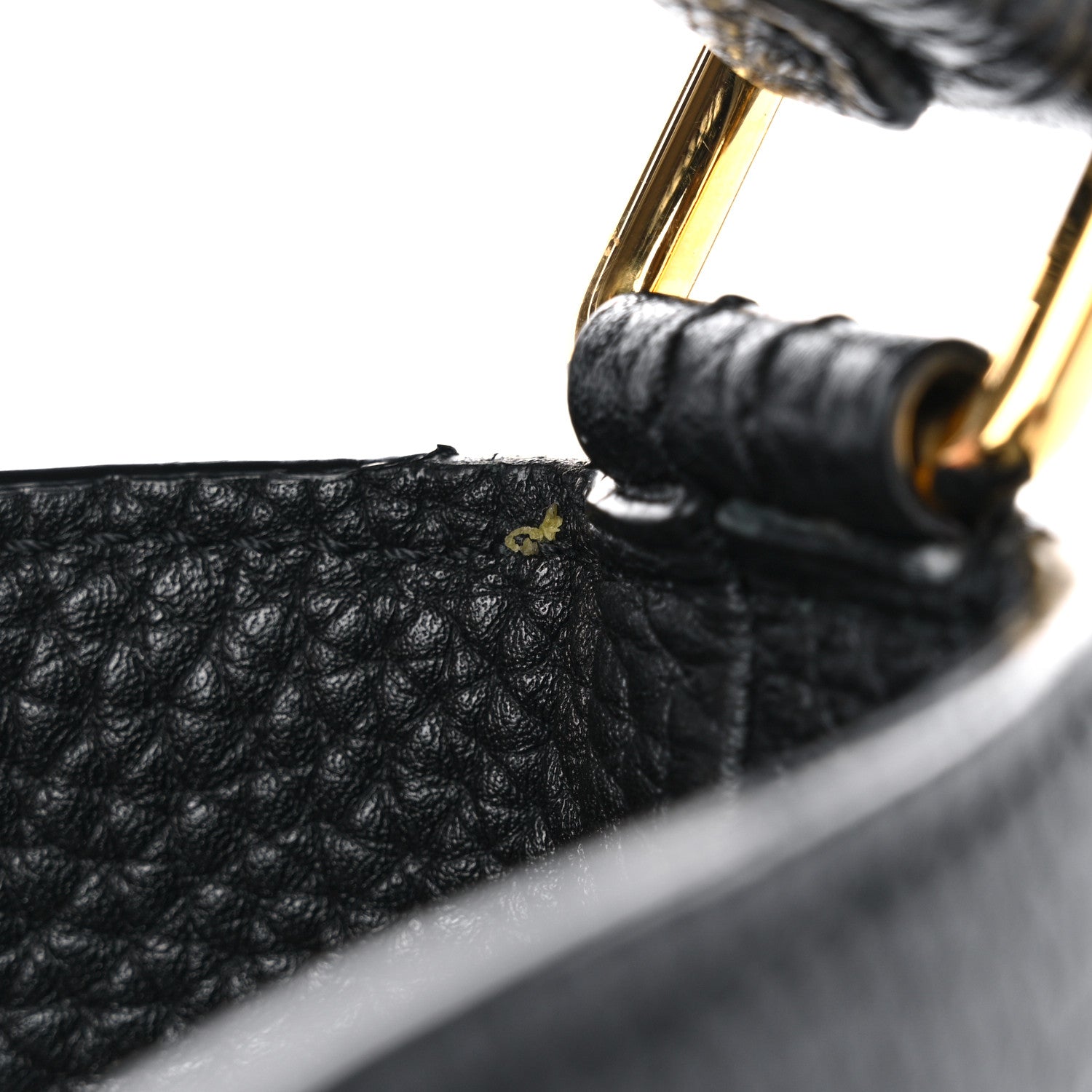 Tom Ford Pebbled Calfskin Large Alix Padlock Zip Hobo Bag Black 12 of 12