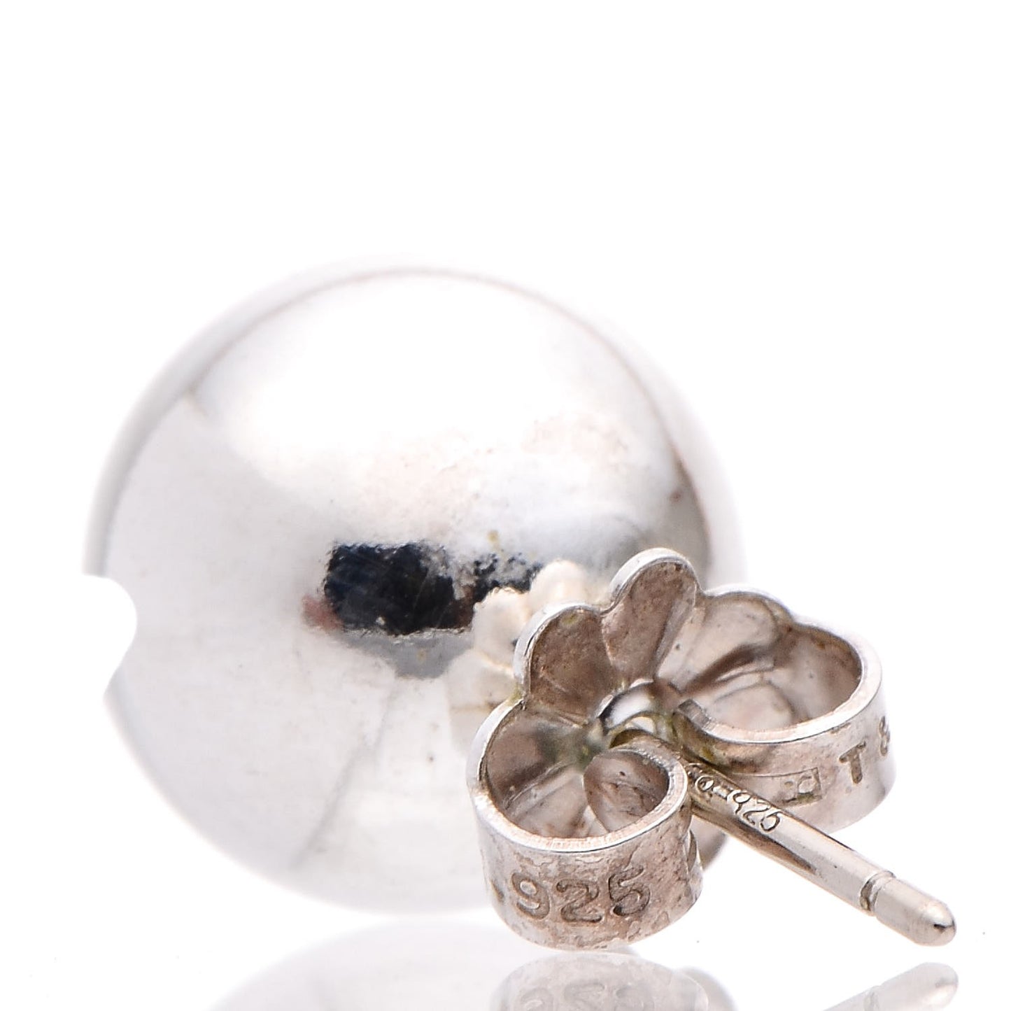 Sterling Silver 10mm HardWear Ball Earrings