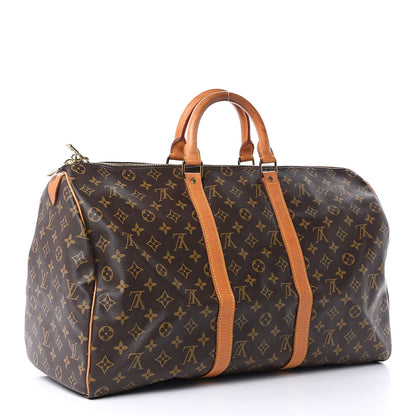 Louis Vuitton Monogram Keepall 50 3 of 15