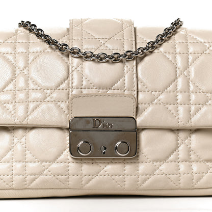 Christian Dior Lambskin Cannage Miss Dior Promenade Pouch Beige 6 of 11