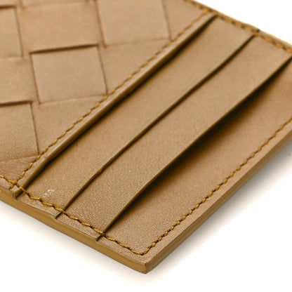 Bottega Veneta Calfskin Intrecciato Zip Card Holder Moutarde 8 of 8