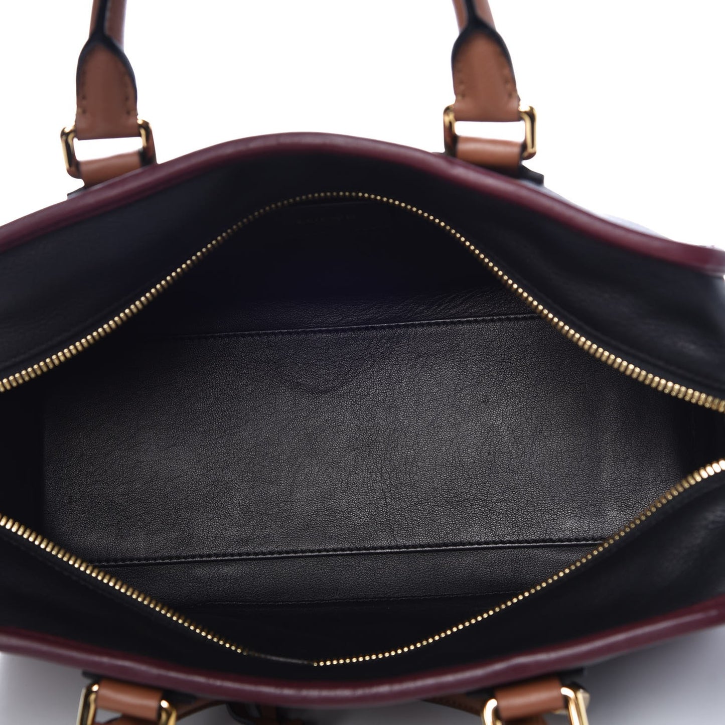 Calfskin Tri-Color Amazona 28 Bag Black Chestnut