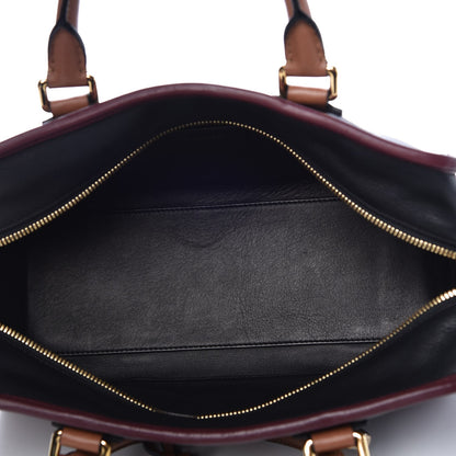 Loewe Calfskin Tri-Color Amazona 28 Bag Black Chestnut 5 of 7