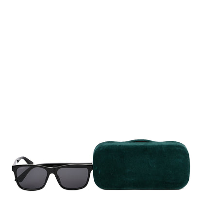 Gucci Acetate Square GG0746S Sunglasses Black 8 of 8