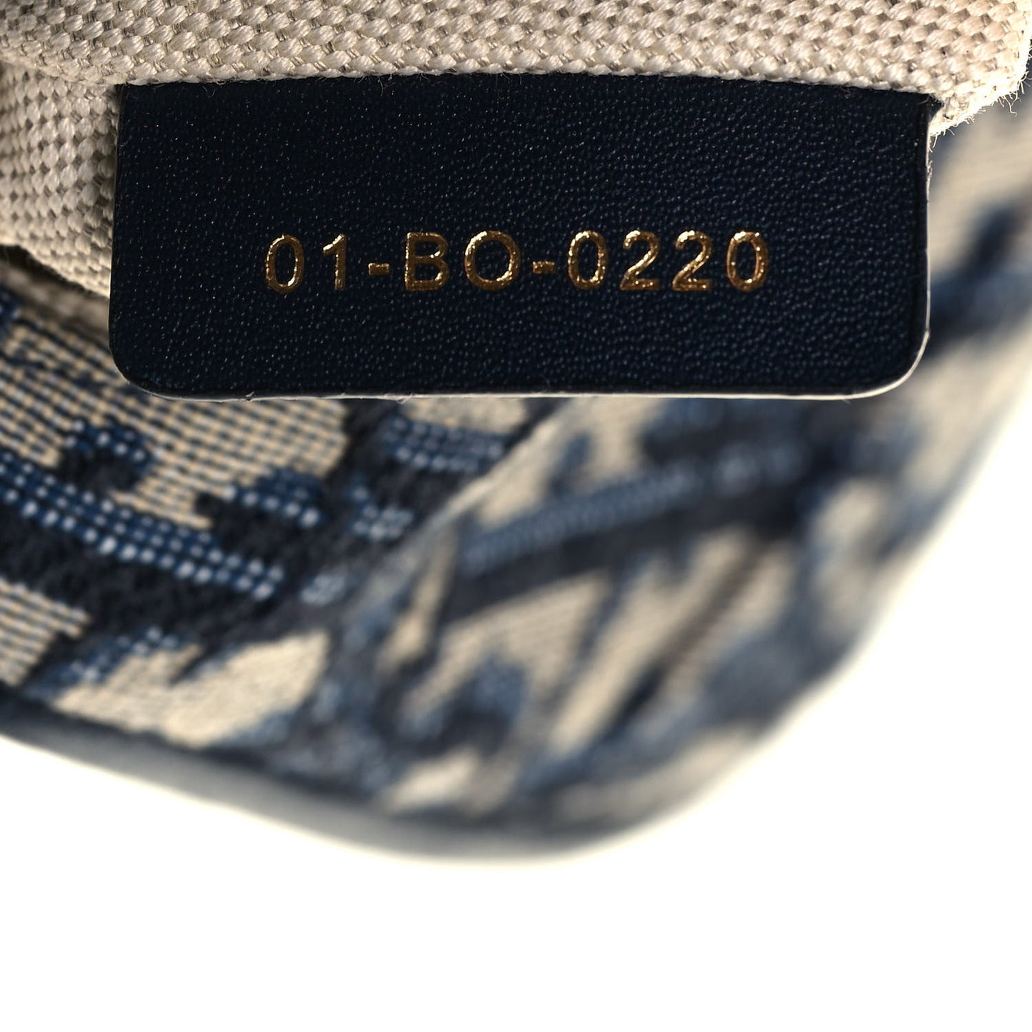 Oblique Mini Saddle Bag Blue