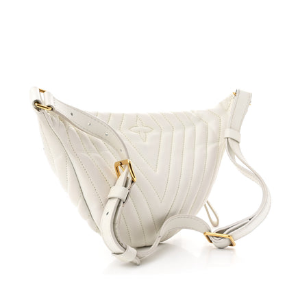 Louis Vuitton Calfskin New Wave Bumbag Snow 3 of 11