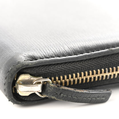 Gucci Calfskin GG Zip Around Wallet Black 11 of 14