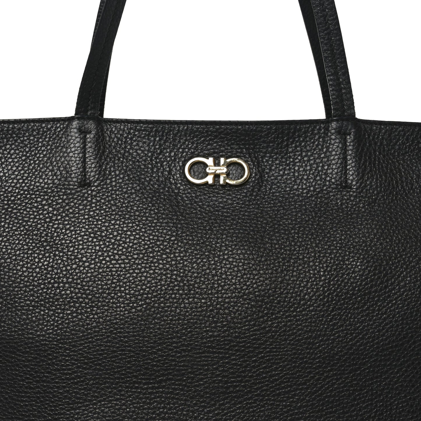 Calfskin Medium Tote  Black