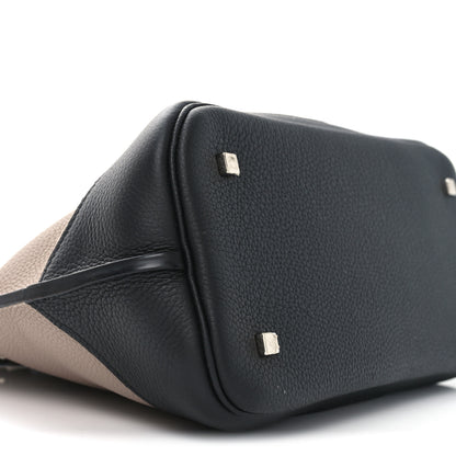 Moynat Taurillon Josephine PM Tourterelle Blue 8 of 9