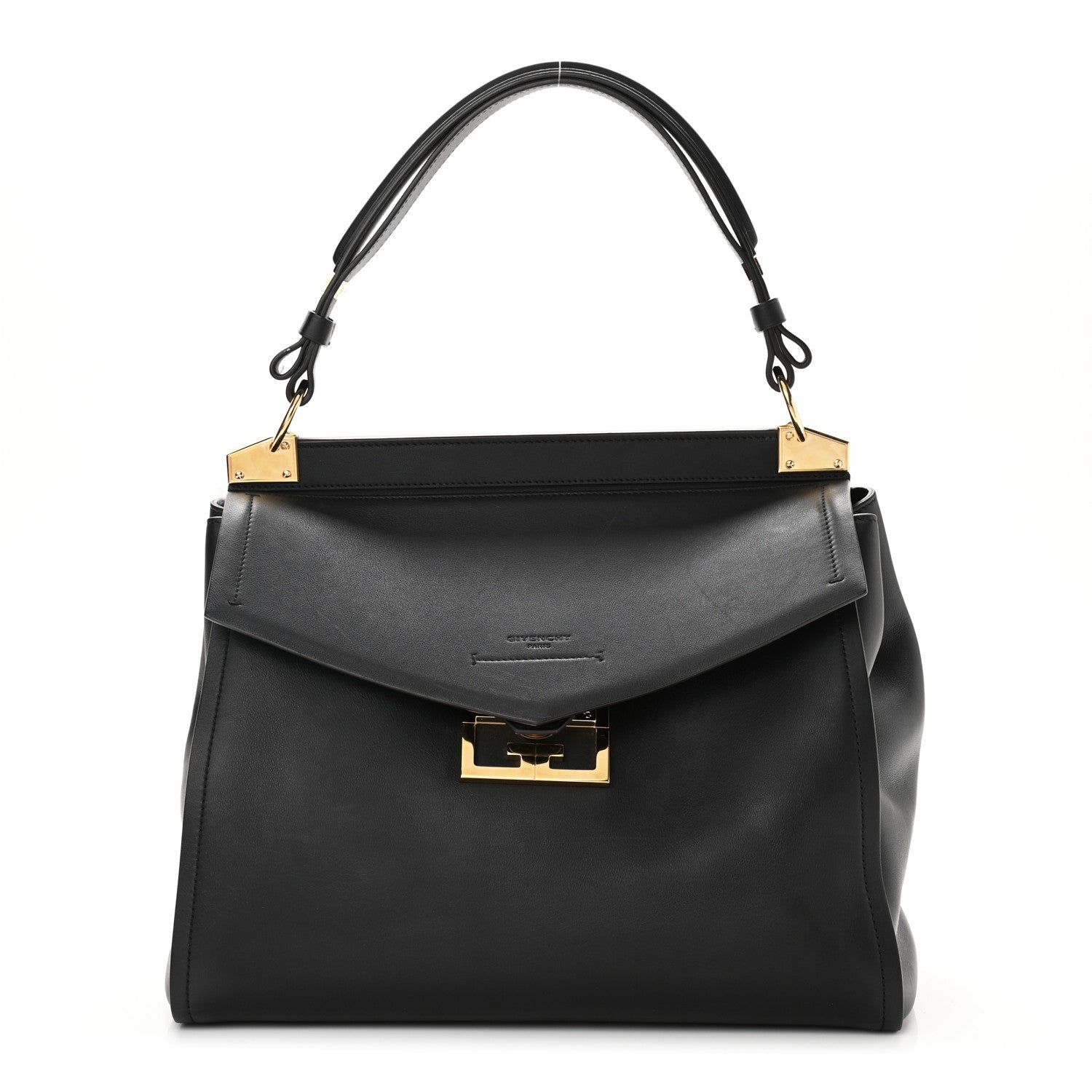 Givenchy Calfskin Medium Mystic Shoulder Bag Black 1 of 11