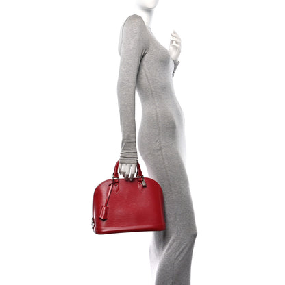 Louis Vuitton Epi Alma PM Coquelicot 2 of 10